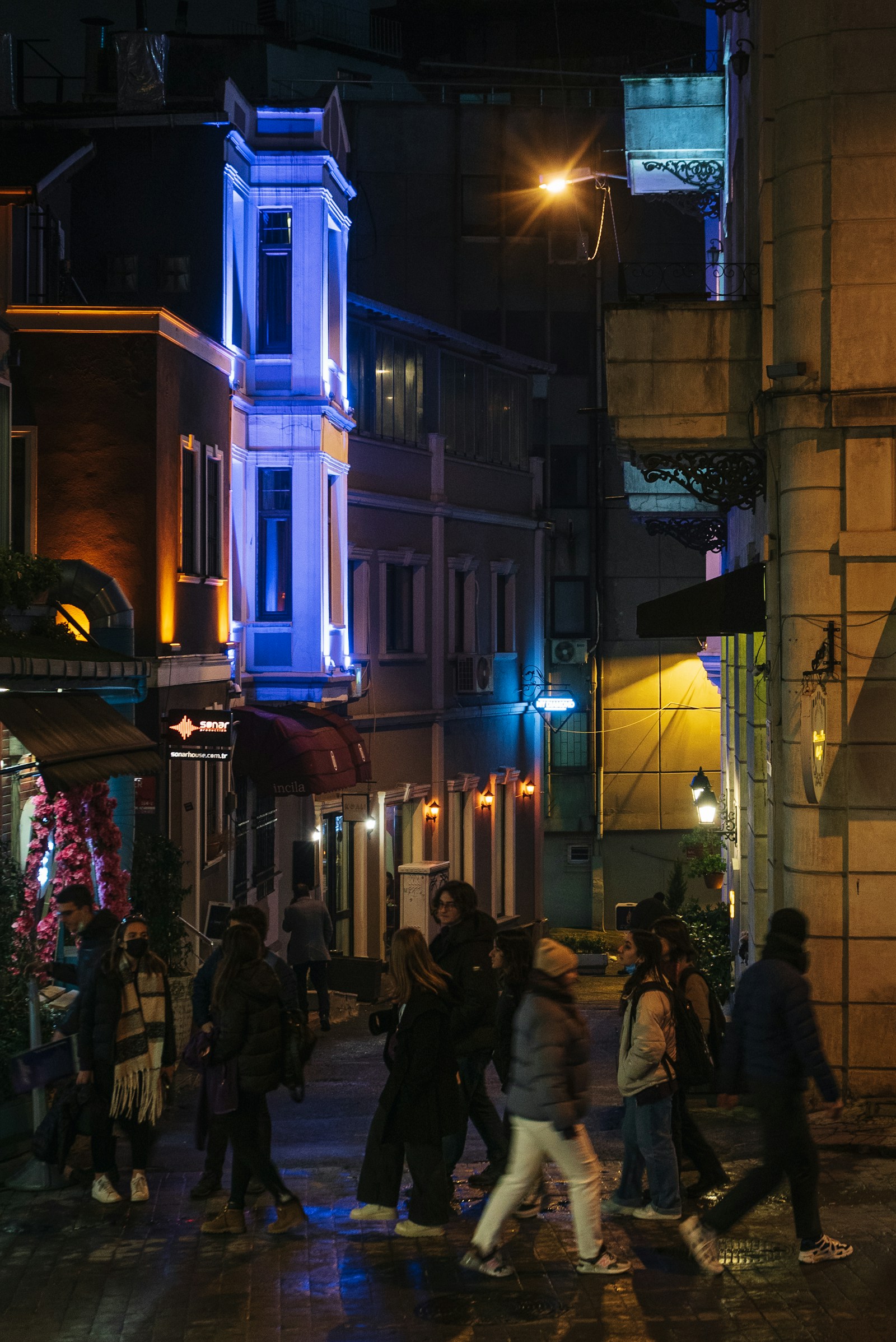Evening city sample